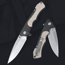 Freewolf FD029 Fast Opening  No Logo Custom Blade Axis Folding Knife UD408844